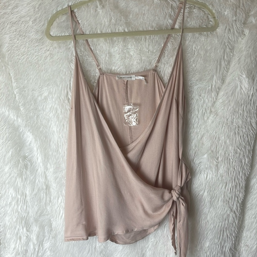 Tank, Mind Code Medium Adjustable Dusty Pink
